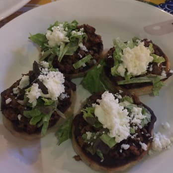 El Arrayan - Sopes with chorizo. - Mexican Near Me - Puerto vallarta, JAL El Arrayan - Sopes with chorizo. - Mexican Near Me - Puerto vallarta, JAL