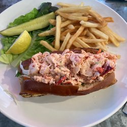 The Chantey At Marina Bay - Lobster roll with fries
