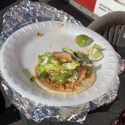 "Veggie" ahem cabbage tacos.