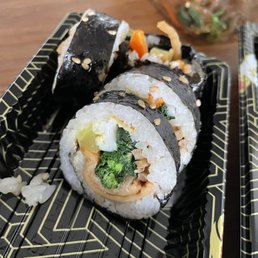 Fish cake kimbap Fish cake kimbap
