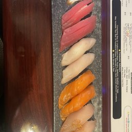 Dry not so fresh nigiri