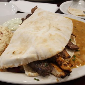 Basha Mediterranean Eatery - Mashawe, a LOT of food - Mediterranean Near Me - Rochester, New York