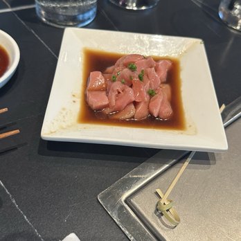 Sosogu - Tuna sashimi or tuna carpaccio- can't remember. - Sushi Bars Near Me - Long Beach, California Sosogu - Tuna sashimi or tuna carpaccio- can't remember. - Sushi Bars Near Me - Long Beach, California