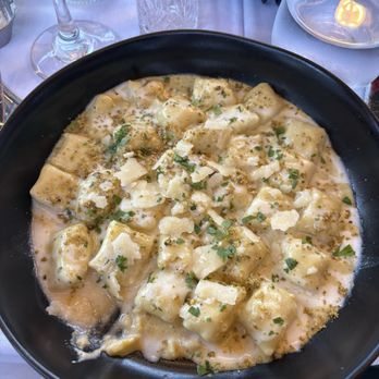 Carlucci's Waterfront - Pistachio Gnocchi - Seafood Near Me - Mount Laurel, New Jersey Carlucci's Waterfront - Pistachio Gnocchi - Seafood Near Me - Mount Laurel, New Jersey