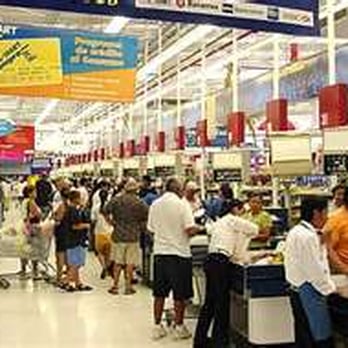 Walmart Supercenter - customers at the checkout counter - Grocery Near Me - Dodgeville, Wisconsin Walmart Supercenter - customers at the checkout counter - Grocery Near Me - Dodgeville, Wisconsin