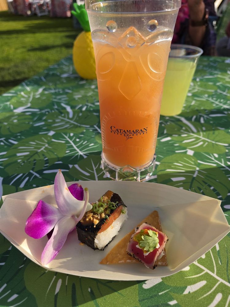 Summer Sunset Luau at the Catamaran Hotel