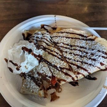 Wholly Crepe - Strawberry banana nutella crepes - Creperies Near Me - Poway, California