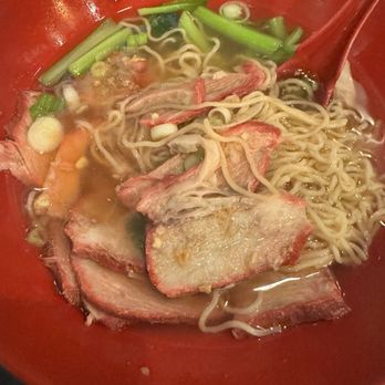 Ruen Pair - We attacked the bbq pork egg soup so this is only 1/4 of it. - Thai Near Me - Los Angeles, California Ruen Pair - We attacked the bbq pork egg soup so this is only 1/4 of it. - Thai Near Me - Los Angeles, California