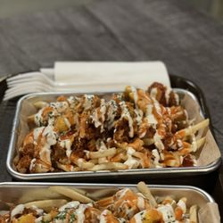 Urban Skillet - Buffalo chicken fries