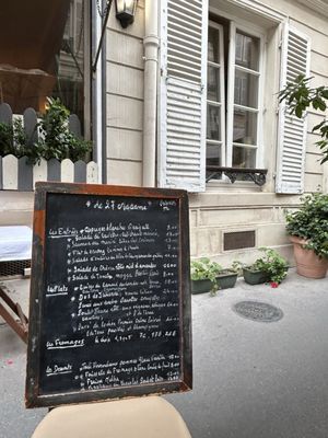 Menu photo 1 Le 27 Madame Paris, 01 Menu photo 1 Le 27 Madame Paris, 01