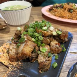 Spicy Garlic Crispy Pork