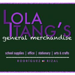 Lola Itang’s General Store - Proper logo