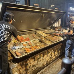 Meat cooking Meat cooking
