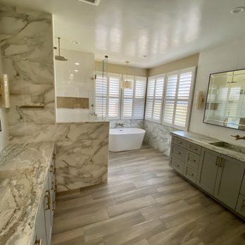 EG Custom Construction - Our remodeled master bathroom by EG Custom! - General Contractors Near Me - Stockton, California