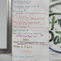 The Fresh Pantry - Menu