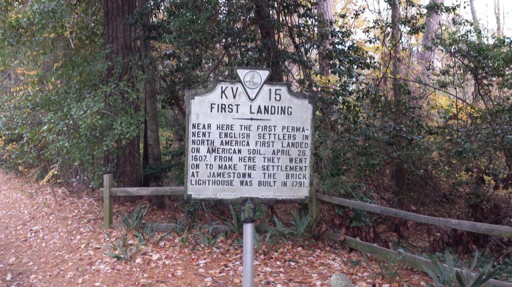 FIRST LANDING HISTORICAL MARKER Updated July 2024 Shore Dr