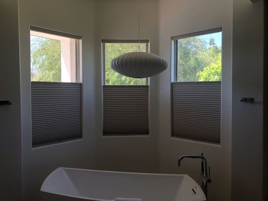 Hunter Douglas - Transform the way you experience your home with premium Hunter Douglas window treatments professionally designed and installed by Dunn Right Blinds. As a family-owned and operated company proudly serving the Coachella Valley, we specialize in custom window treatment solutions that help reduce desert heat, block harmful UV rays, improve energy efficiency, enhance privacy, and elevate the beauty of every room.
Whether you're building a new home, remodeling your current space, or upgrading outdated window coverings, our experienced team provides personalized design guidance and professional installation tailored to your lifestyle. From expansive sliding glass doors and floor-to-ceiling windows to cozy bedrooms and outdoor living spaces, we help homeowners and businesses create comfortable, beautiful environments with innovative Hunter Douglas products built to perform in the unique desert climate.
Visit our local showroom to experience the latest Hunter Douglas collections, including energy-efficient Duette® Honeycomb Shades, elegant Silhouette® Sheer Shadings, modern Designer Roller and Solar Shades, timeless plantation shutters, and PowerView® Gen 3 Automation that allows you to control your window treatments with a remote, smartphone, or voice assistant. Every product is custom measured, professionally installed, and backed by our commitment to exceptional craftsmanship, outstanding customer service, and long-lasting performance.
Browse our portfolio to see why homeowners, interior designers, and businesses throughout Palm Desert, Palm Springs, Rancho Mirage, Indian Wells, La Quinta, Indio, Cathedral City, and the surrounding Coachella Valley continue to trust Dunn Right Blinds for premium Hunter Douglas window treatments that combine luxury, innovation, comfort, and lasting value. Hunter Douglas - Transform the way you experience your home with premium Hunter Douglas window treatments professionally designed and installed by Dunn Right Blinds. As a family-owned and operated company proudly serving the Coachella Valley, we specialize in custom window treatment solutions that help reduce desert heat, block harmful UV rays, improve energy efficiency, enhance privacy, and elevate the beauty of every room.
Whether you're building a new home, remodeling your current space, or upgrading outdated window coverings, our experienced team provides personalized design guidance and professional installation tailored to your lifestyle. From expansive sliding glass doors and floor-to-ceiling windows to cozy bedrooms and outdoor living spaces, we help homeowners and businesses create comfortable, beautiful environments with innovative Hunter Douglas products built to perform in the unique desert climate.
Visit our local showroom to experience the latest Hunter Douglas collections, including energy-efficient Duette® Honeycomb Shades, elegant Silhouette® Sheer Shadings, modern Designer Roller and Solar Shades, timeless plantation shutters, and PowerView® Gen 3 Automation that allows you to control your window treatments with a remote, smartphone, or voice assistant. Every product is custom measured, professionally installed, and backed by our commitment to exceptional craftsmanship, outstanding customer service, and long-lasting performance.
Browse our portfolio to see why homeowners, interior designers, and businesses throughout Palm Desert, Palm Springs, Rancho Mirage, Indian Wells, La Quinta, Indio, Cathedral City, and the surrounding Coachella Valley continue to trust Dunn Right Blinds for premium Hunter Douglas window treatments that combine luxury, innovation, comfort, and lasting value.