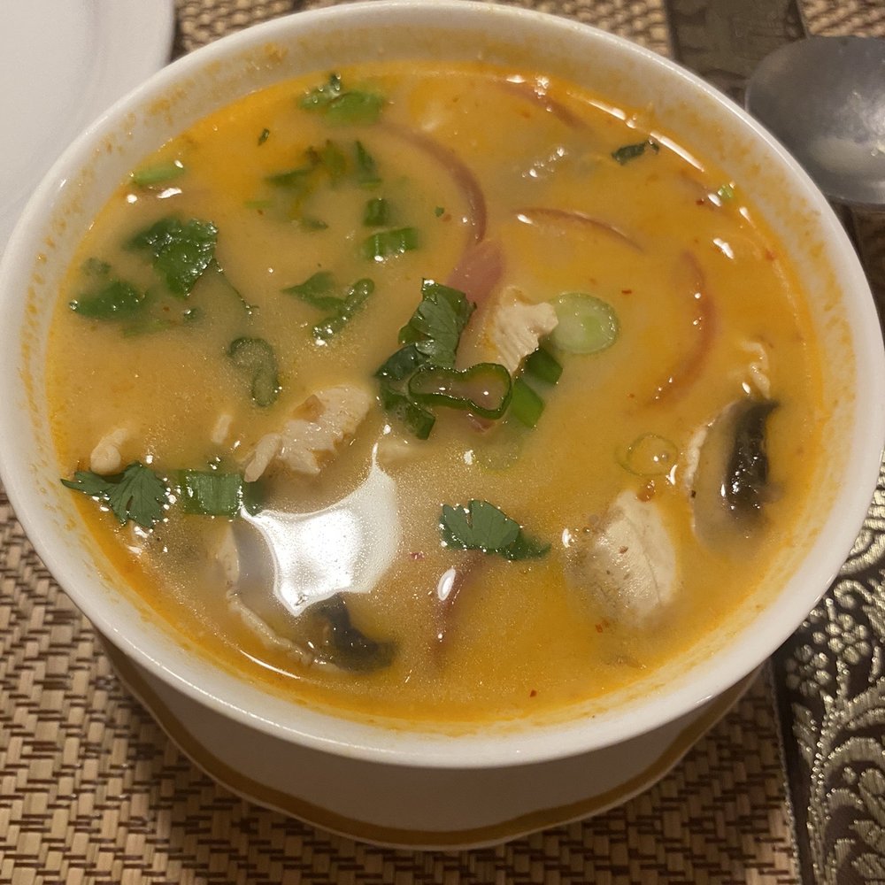 Thai Town - S6. Tom Kha Soup - Thai Near Me - Dunedin, Florida