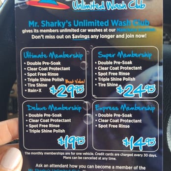 Mr Sharky's Car Wash - Unlimited wash program - Car Wash Near Me - Austin, Texas Mr Sharky's Car Wash - Unlimited wash program - Car Wash Near Me - Austin, Texas