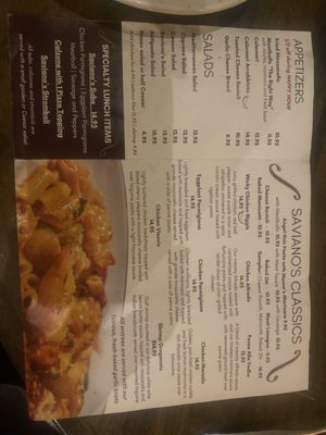 Menu photo 5 Saviano's Italian Kitchen Euless, TX