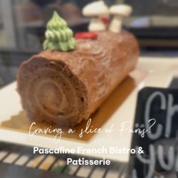 Chocolate Yule Log.