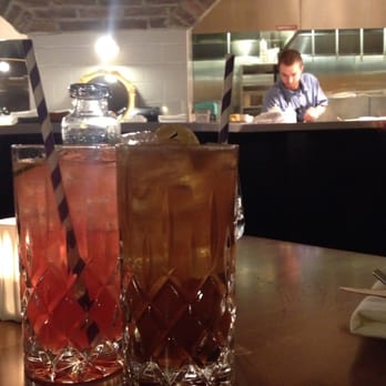 Empress Tavern - Lovely open kitchen with guys & tattoos. Sexy! I had the empress Long Island. It has a diff twist to it--bubbly yet smooth. - American Near Me - Sacramento, California
