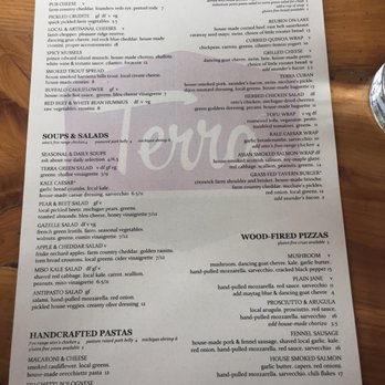 Terra GR - Lunch menu at Terra 12/1/16 - New American Near Me - Grand Rapids, Michigan Terra GR - Lunch menu at Terra 12/1/16 - New American Near Me - Grand Rapids, Michigan