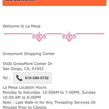 Super Brows - Stay open during hours posted or change them! - Threading Services Near Me - San Diego, California Super Brows - Stay open during hours posted or change them! - Threading Services Near Me - San Diego, California