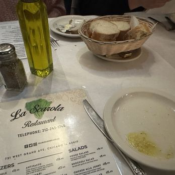 La Scarola - Menu - Italian Near Me - Chicago, Illinois