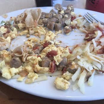Egg N' Joe - Cut up sausage links as the meat in a burrito? - American Near Me - Chandler, Arizona Egg N' Joe - Cut up sausage links as the meat in a burrito? - American Near Me - Chandler, Arizona