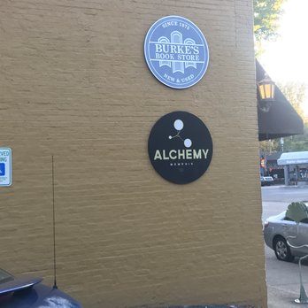 Alchemy - Turn left right before this sign for their small parking lot! - Tapas/Small Plates Near Me - Memphis, Tennessee