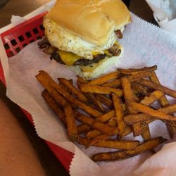 The Penguin Again - The Waddler with sweet potato fries