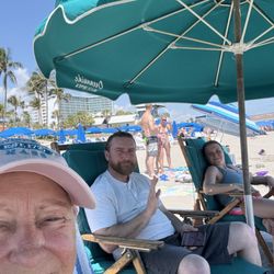 Oceanside Beach Service - This is me and my son and girlfriend who visited and were impressed with service from Richie.