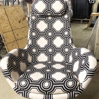 Valley Upholstering Inc - After- Gorgeous Ivan Domino barkcloth - Furniture Reupholstery Near Me - Canoga Park, California Valley Upholstering Inc - After- Gorgeous Ivan Domino barkcloth - Furniture Reupholstery Near Me - Canoga Park, California