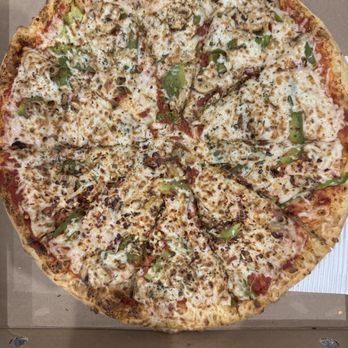 Pizza Pizza - Dairy Free Cheeze, Green Peppers and Mushrooms - Vegan - Pizza Near Me - Georgetown, Ontario Pizza Pizza - Dairy Free Cheeze, Green Peppers and Mushrooms - Vegan - Pizza Near Me - Georgetown, Ontario