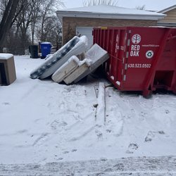 Red Oak Disposal Services - It is better to put your stuff in the dumpster.