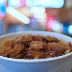 Hachi-ko - Portuguese sausage bacon fried rice