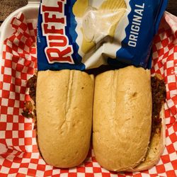 Lews Restaurant - Steak Special Sub with Ruffles®