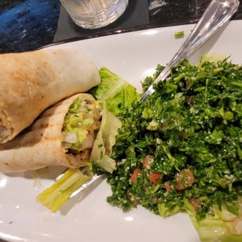Meddys - Chicken shawarma w/tabbouleh - Mediterranean Near Me - Tulsa, Oklahoma