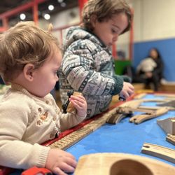 California State Railroad Museum - Children's play area.