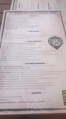 Menu photo 7 Hurricane Hole Marina Key West, FL
