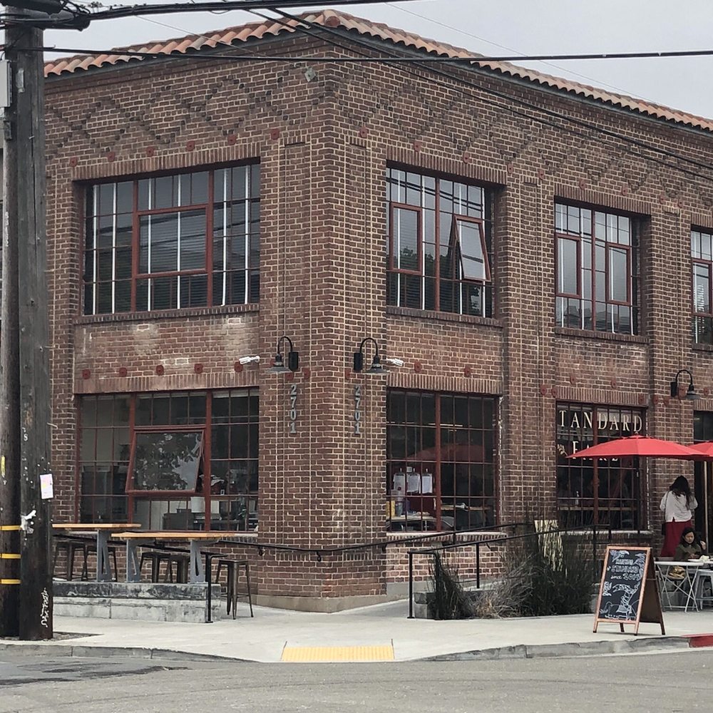 Standard Fare - Old brick building. Most seating is outside. More a smallcafe plus large open kitchen. - Coffee & Tea Near Me - Berkeley, California
