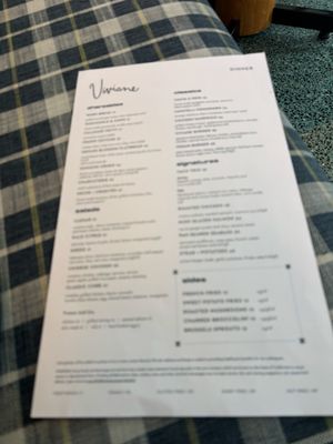 Menu photo 1 Viviane Beverly Hills, CA