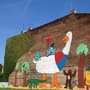 Mural Wielka Gęś, aut. Diego Miedo