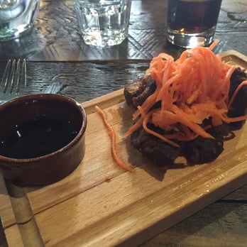 Barking Dog Restaurant - Beef shortrib starter - Modern European Near Me - Belfast, BFS Barking Dog Restaurant - Beef shortrib starter - Modern European Near Me - Belfast, BFS
