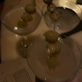 St. Anselm - Dirty Martinis with Blue cheese olives - Steakhouses Near Me - Washington, DC, District of Columbia