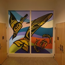 Alley Kat Signs - Custom window graphics with authentic native artwork