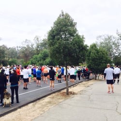 San Dieguito Half Marathon - Not too crowded compared to other SD races...no constant dodging in the road