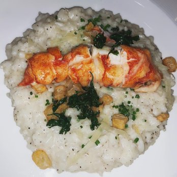 Gordon Ramsay Hell's Kitchen - Lobster risotto. Tied for my favorite dish we had. - Steakhouses Near Me - Stateline, Nevada