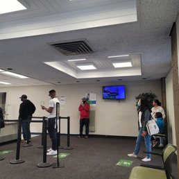Quest Diagnostics on 8/24/21. People waiting to be seen.